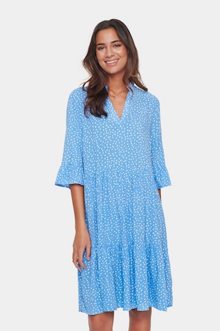 Robe 'Eda' SAINT TROPEZ en bleu : devant