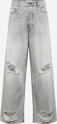 Wide leg Jeans 'Ilja' di Young Poets in grigio: frontale