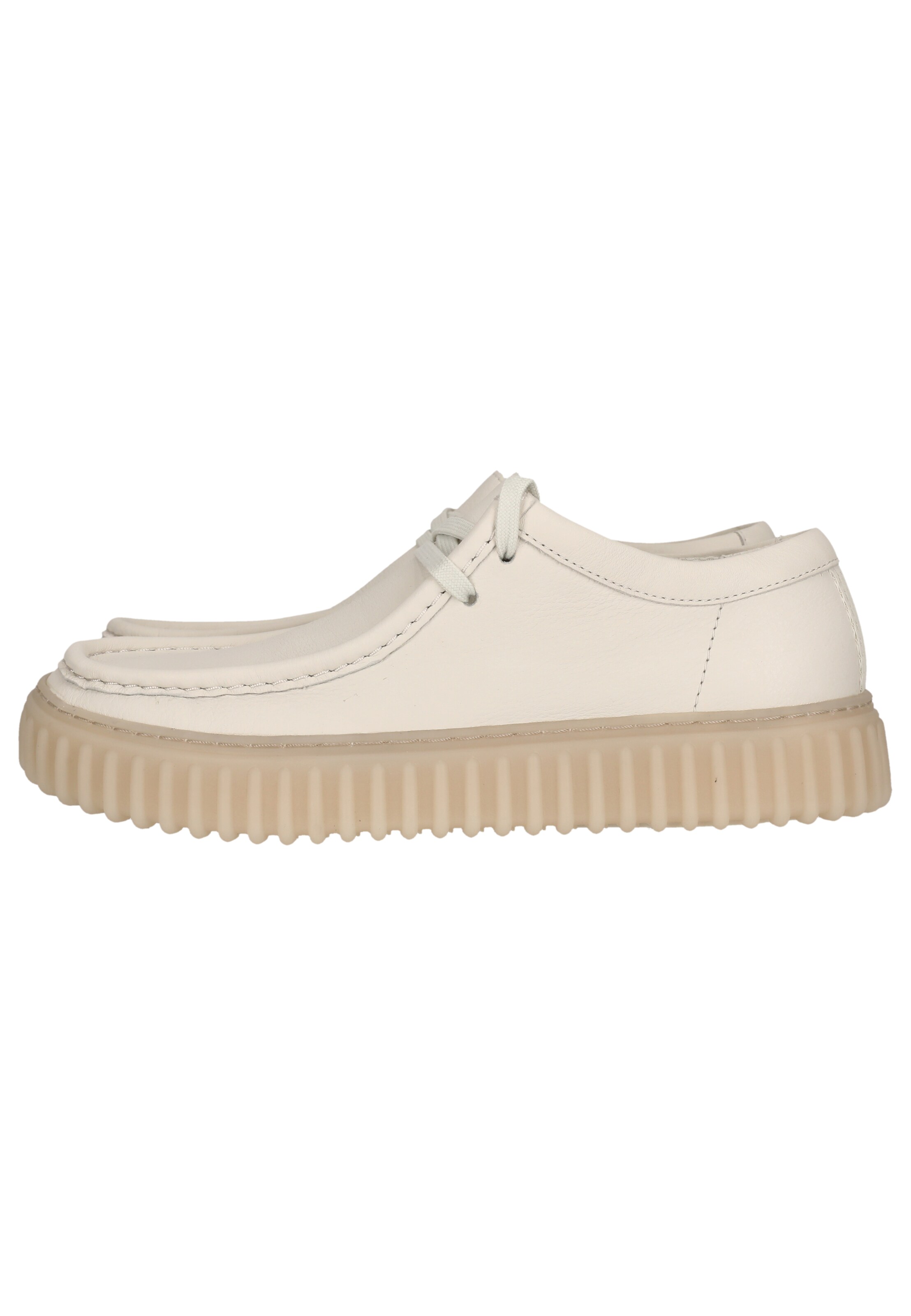 CLARKS Lace-up shoe 'Torhill' in White