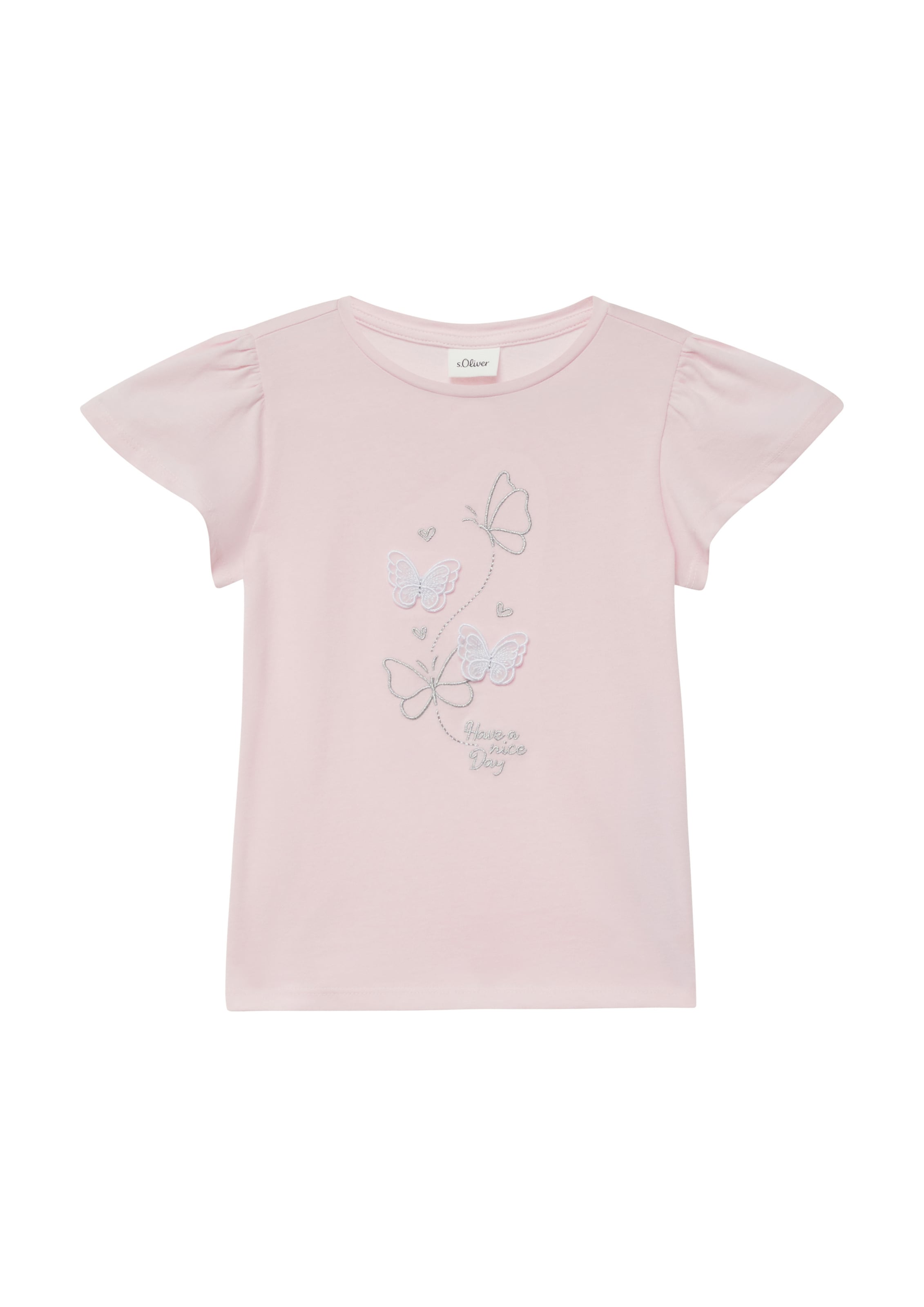 s.Oliver T-Shirt in Pink: Vorderseite