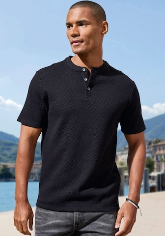 JOHN DEVIN Póló - fekete: elől