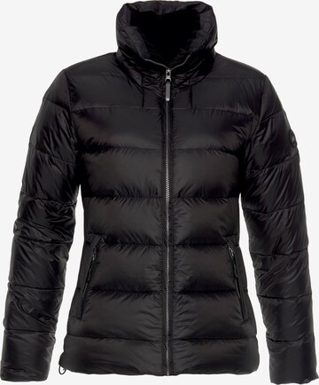 POLARINO Winter Jacket in Black: front