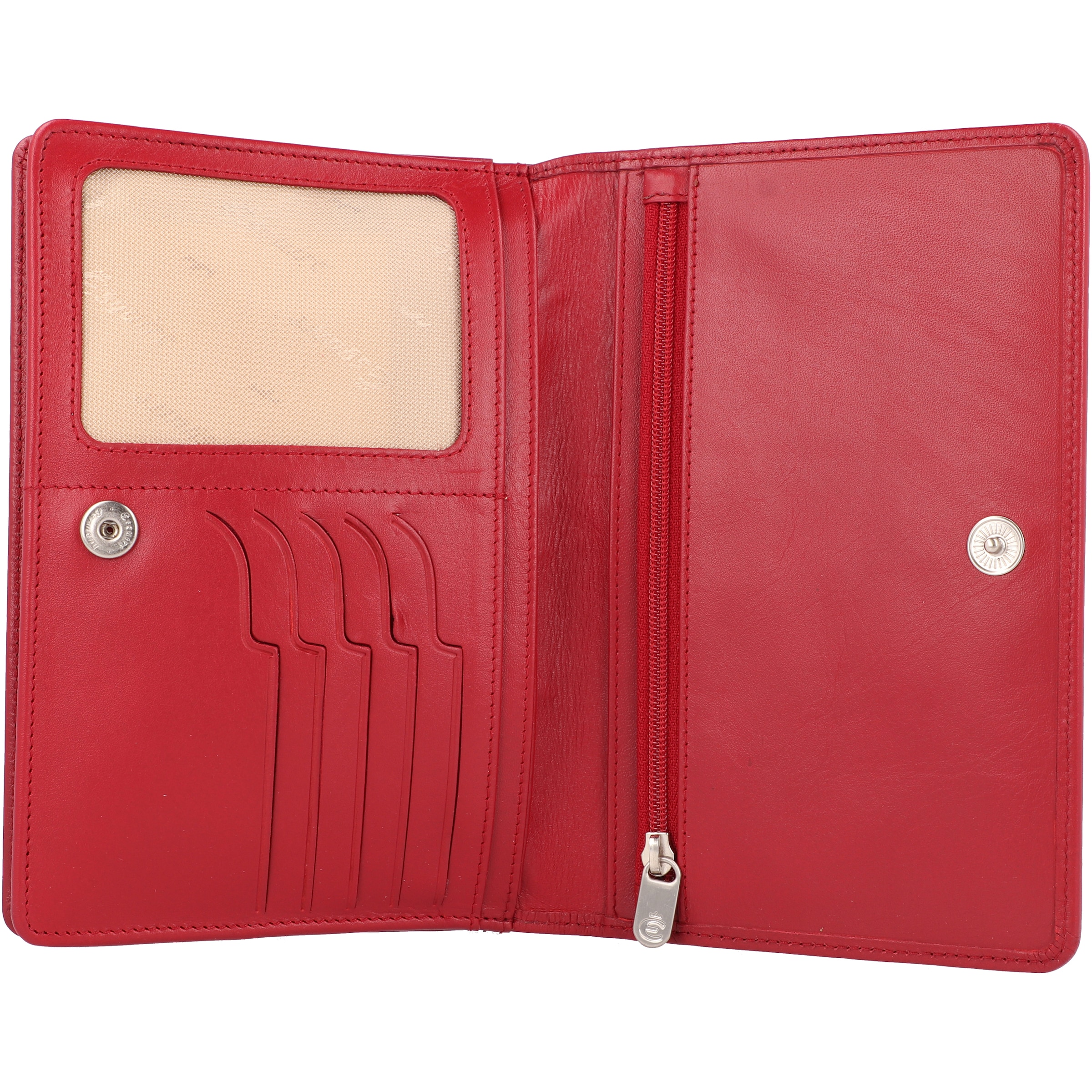 Esquire Clutch 'Helena' in Rood