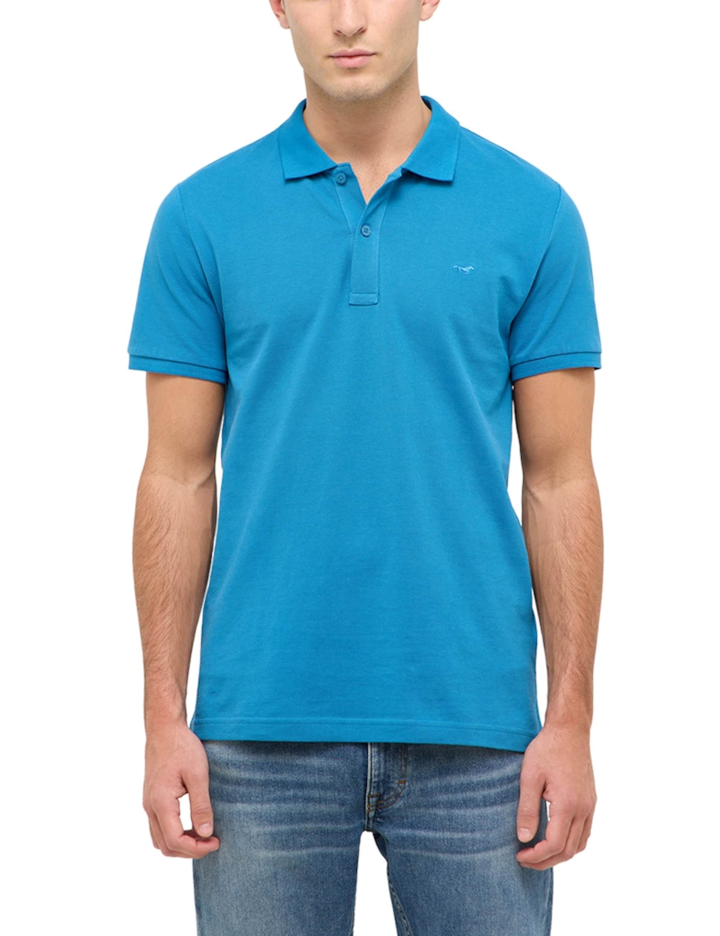 MUSTANG Póló 'PIERRE' - kék: elől