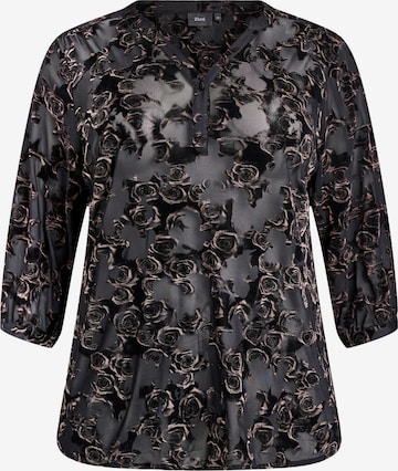 Bluză 'Eselma' de la Zizzi pe negru: față