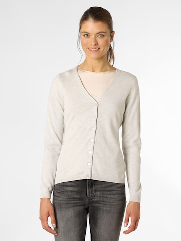 Brookshire Knit Cardigan in Grey: front