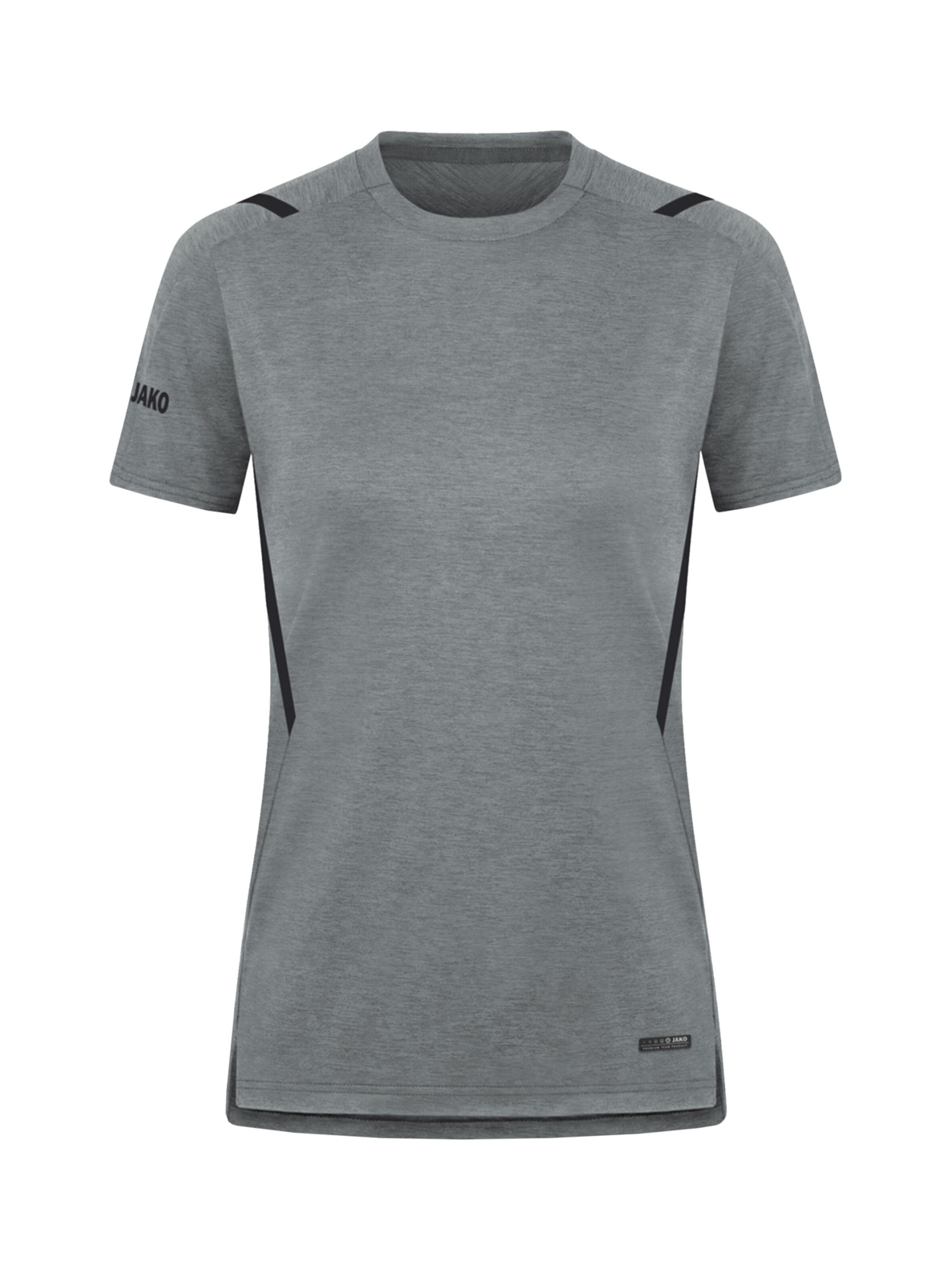 JAKO Funktionsshirt 'Challenge' in Grau: Vorderseite