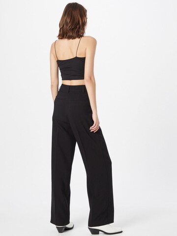 modström Loose fit Pleated Pants 'Gale' in Black