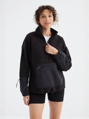 Sweat-shirt Tommy Life en noir