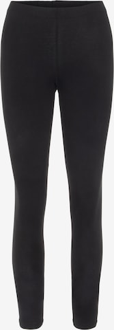 PIECES Skinny Leggings 'Edita' in Zwart: voorkant