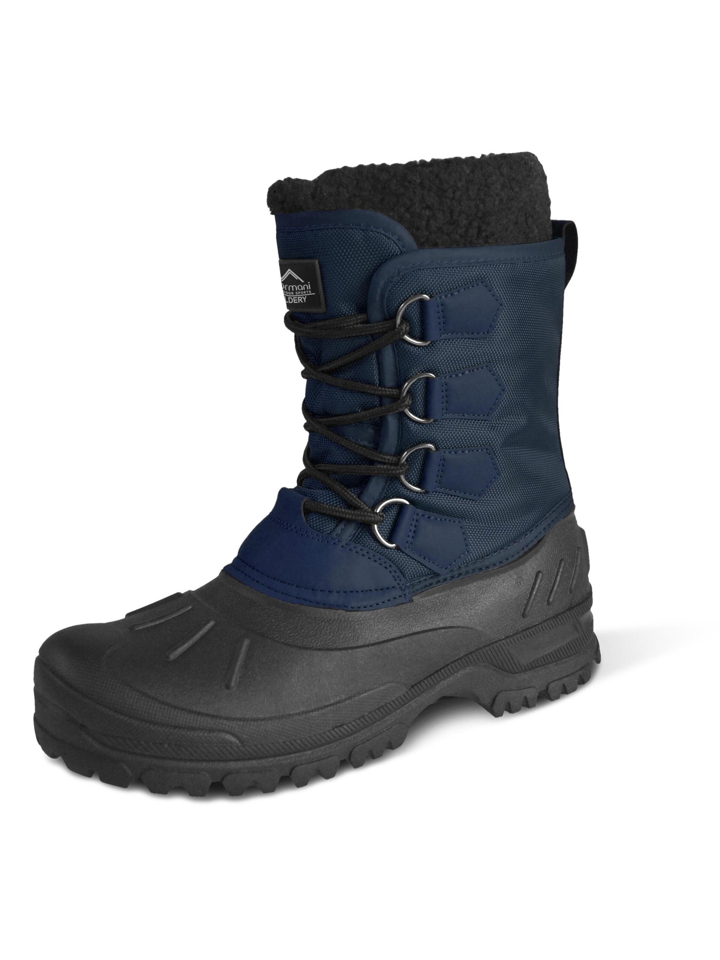 normani Snowboots 'Coldery' in Blau: Vorderseite