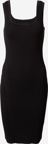 Calvin Klein فستان 'ICONIC' بلون أسود: الأمام