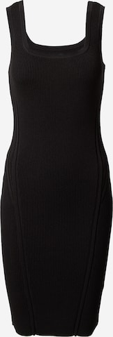 Calvin Klein - Vestido 'ICONIC' en negro: frente