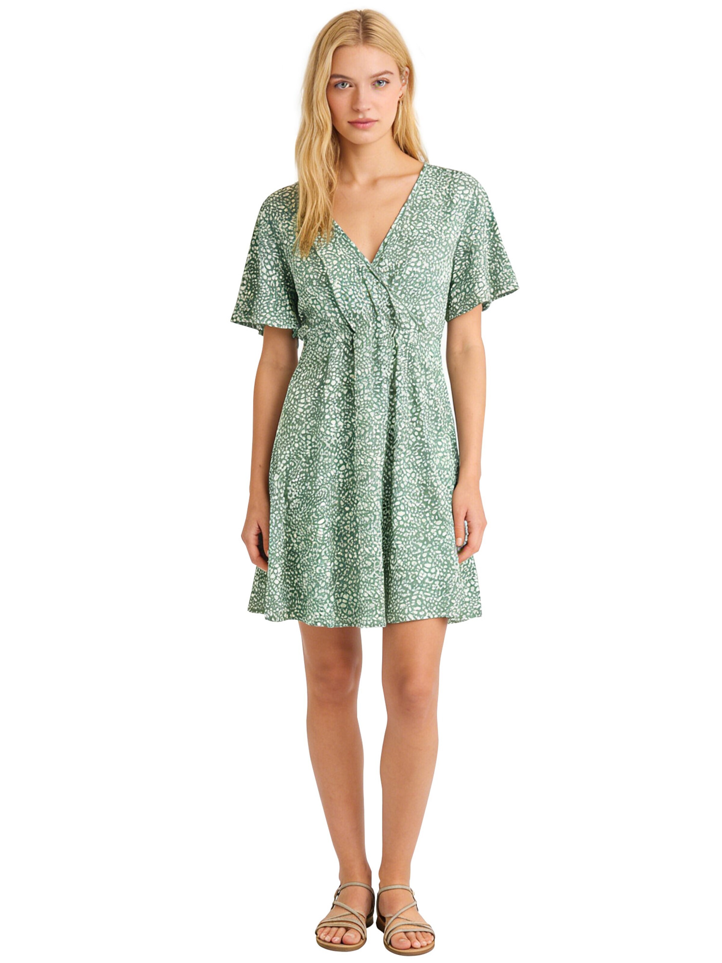 MEETWEE Zomerjurk 'Floral' in Groen