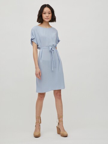 VILA Dress in Blue: front