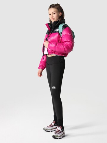 THE NORTH FACE Prehodna jakna 'Nuptse' | roza barva