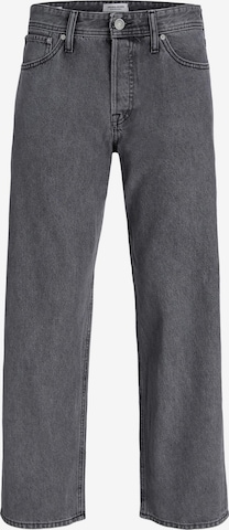 JACK & JONES Loose fit Jeans 'Eddie' in Grey: front