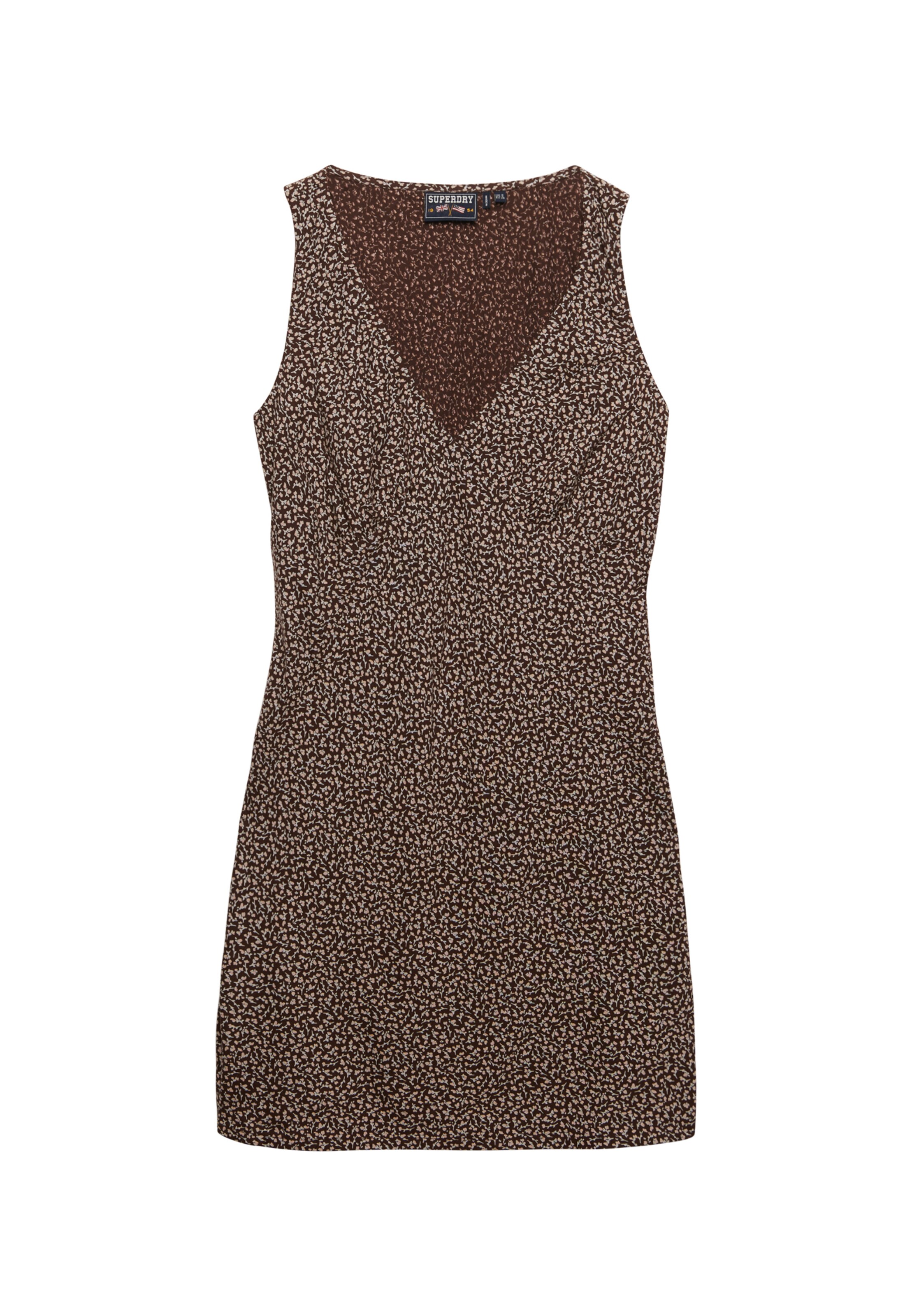 Superdry & Co Robe d’été en marron / noisette, Vue avec produit