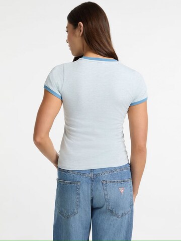 GUESS - Camiseta en azul