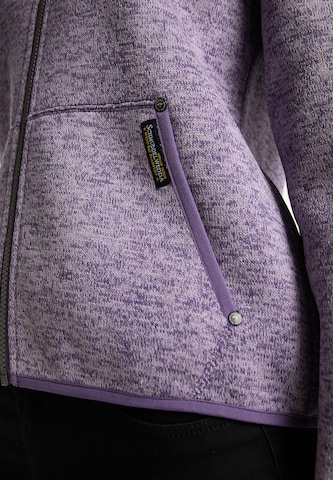 Schmuddelwedda Fleece Jacket in Purple