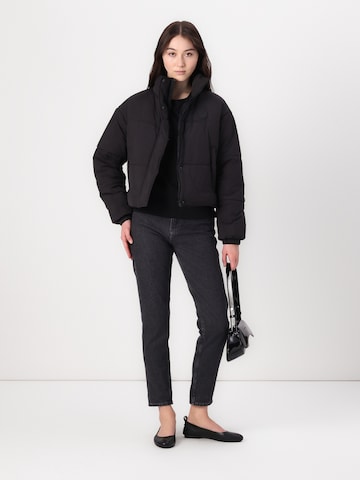 HUGO Prechodná bunda 'Faren-1_B' - Čierna