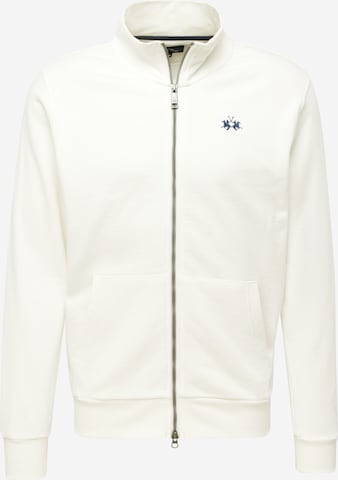 La Martina Tepláková bunda - Biela: predná strana