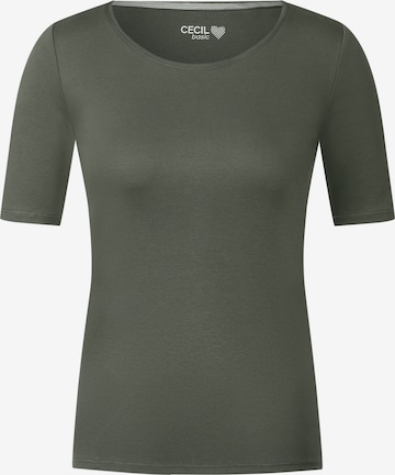 CECIL Shirt 'Lena' in Groen: voorkant