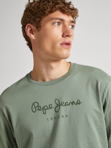 Maglietta 'Eggo' di Pepe Jeans in verde
