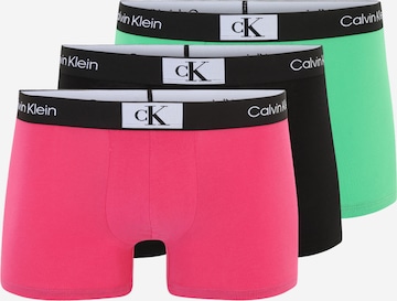 Calvin Klein Underwear - Boxers em verde: frente