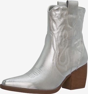 Salinyang Comwboystøvler i sølv: forside