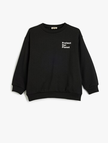Koton Sweatshirt in Black: front