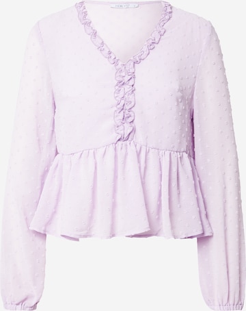 Hailys Blouse 'Abby' in Purple: front