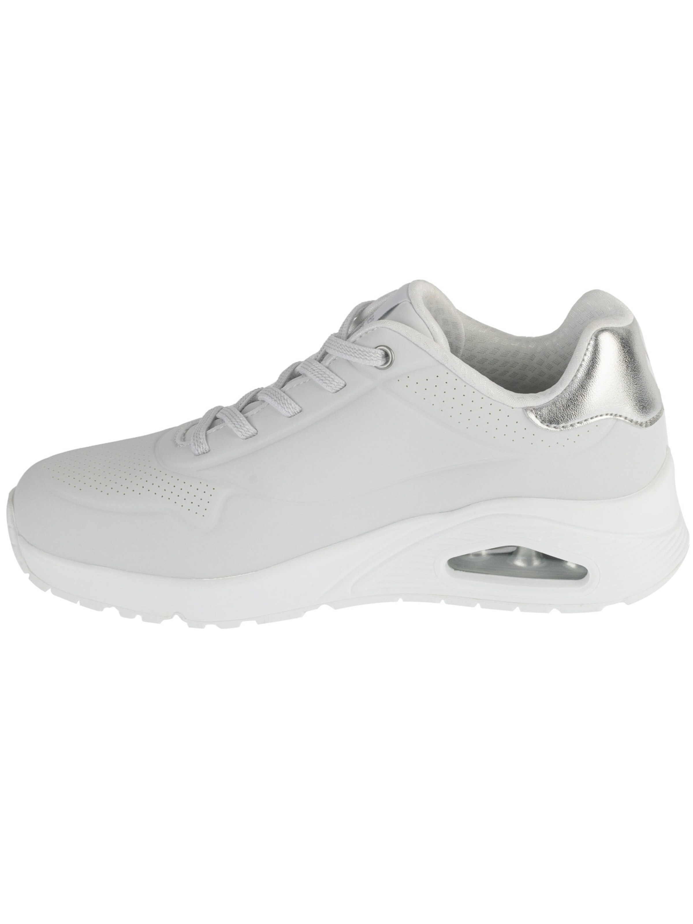 SKECHERS Sneaker low 'Skechers Uno-Shimmer Away'‌‌‌‌‌‌ in Weiß: Vorderseite