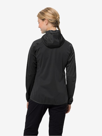 Veste outdoor JACK WOLFSKIN en noir