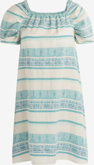 IZIA Summer Dress in Turquoise / natural white, Item view