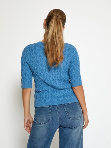 minus Gebreid vest 'Filucca' in Blauw