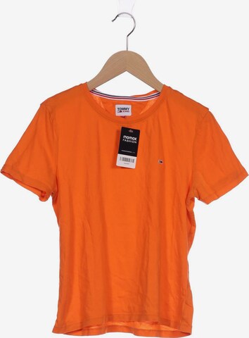 Tommy Jeans Shirt in S in Orange: front