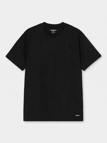 Maglietta 'STANDARD CREW NECK 2 PACK T-SHIRT BLACK / BLACK' di Carhartt WIP in nero
