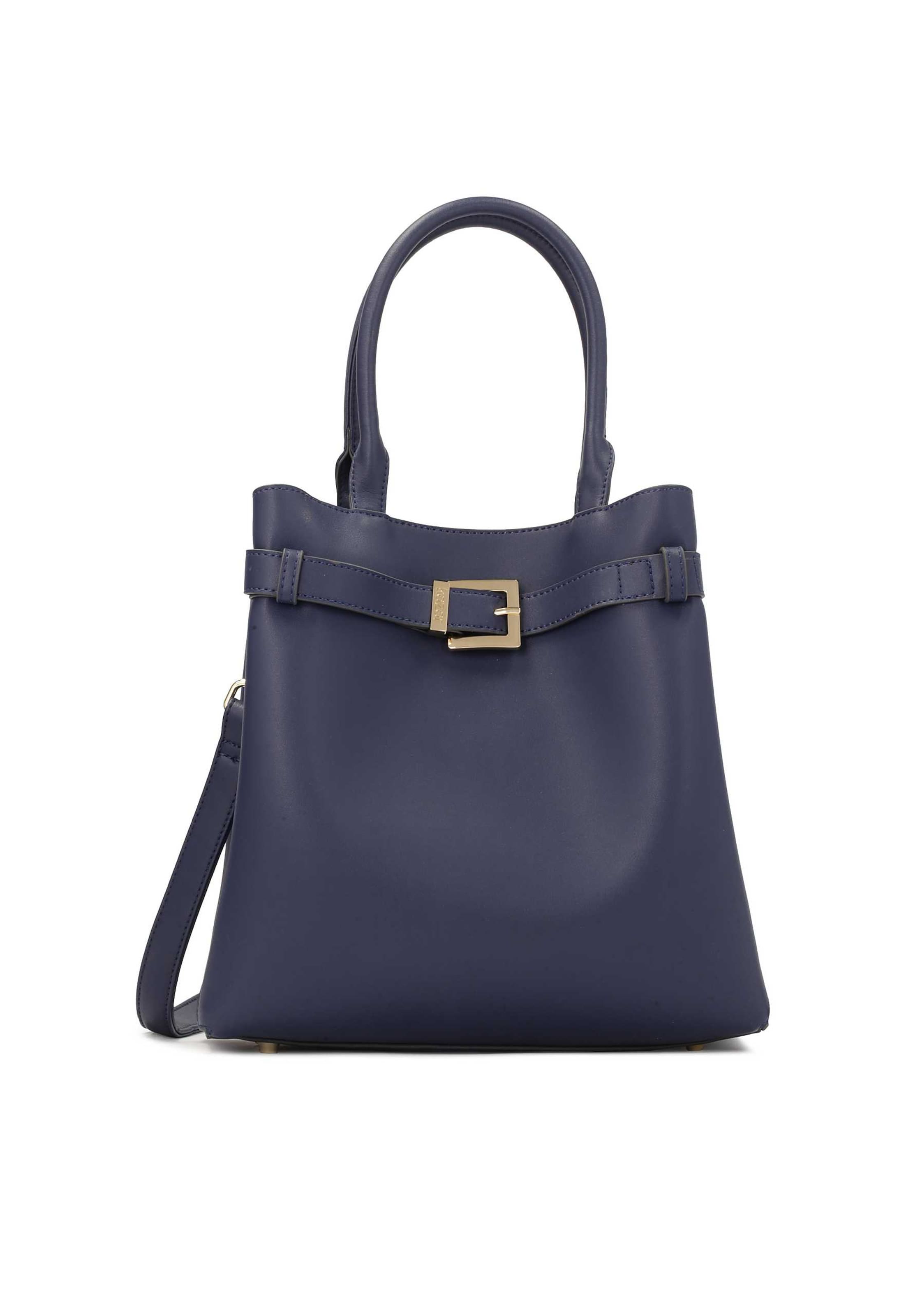 Kazar Handtasche in Blau: Vorderseite