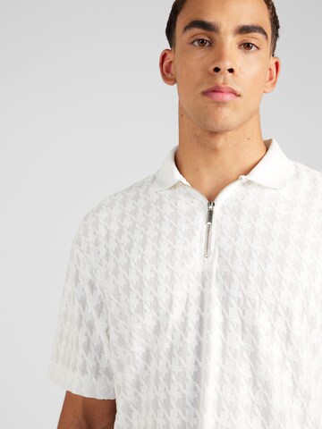 TOPMAN Poloshirt in Weiß