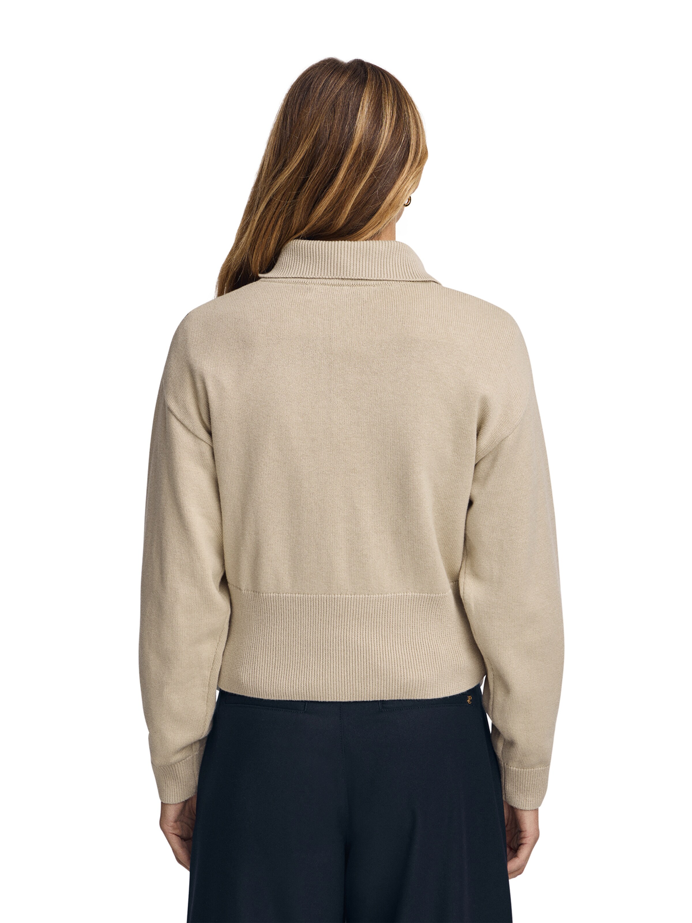 Polo Club Pullover in Beige