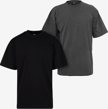 T-Shirt Urban Classics en gris : devant