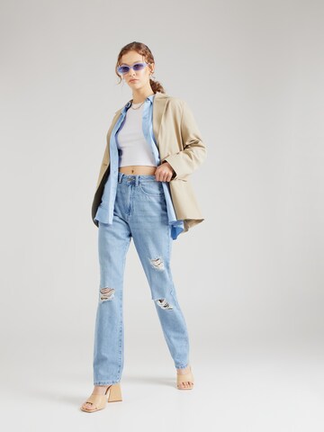 VILA Regular Jeans 'KELLY' i blå