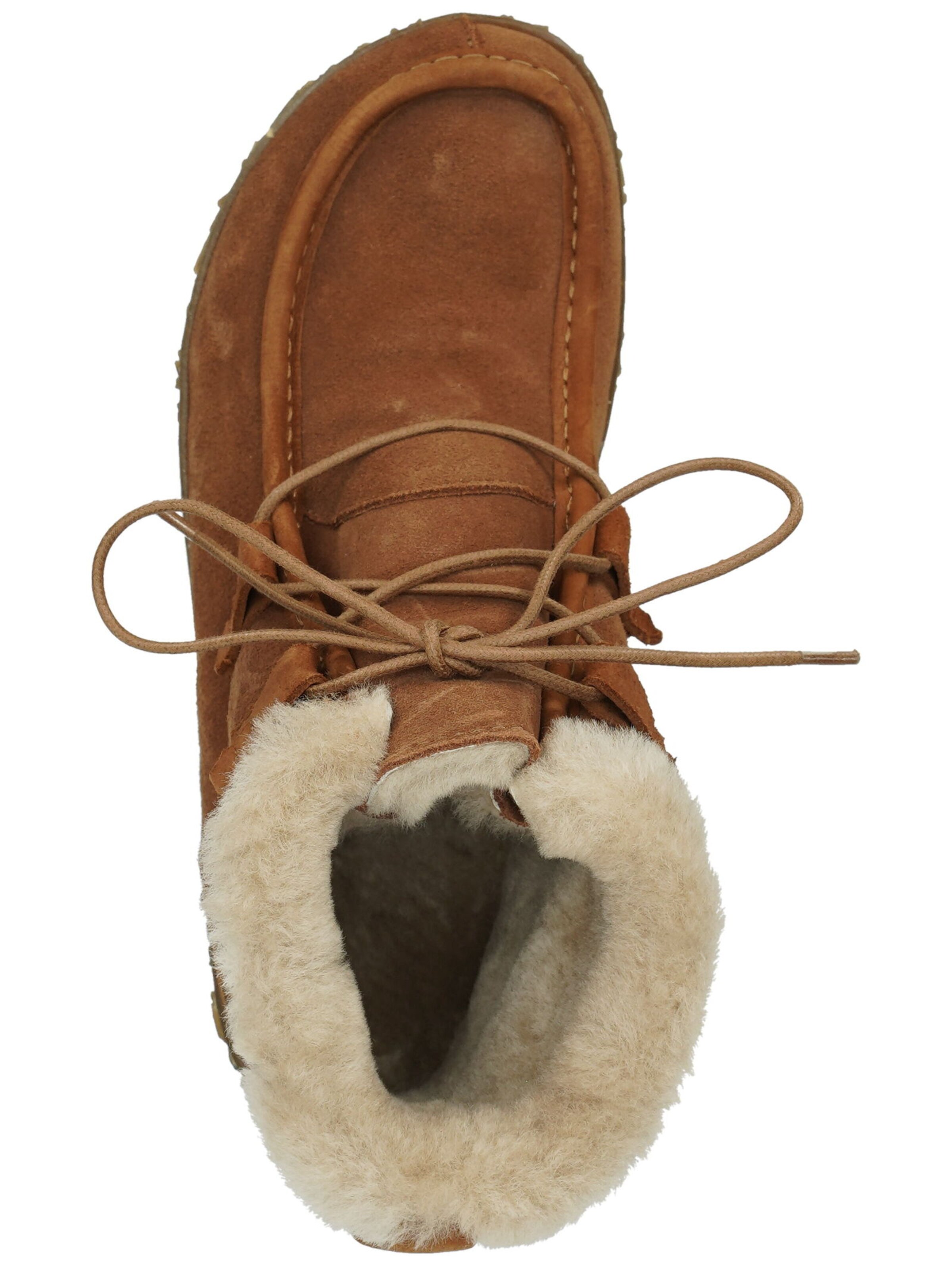 EL NATURALISTA Lace-up bootie 'Nido' in Brown