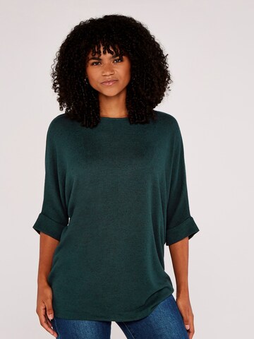 Tunique Apricot en vert : devant