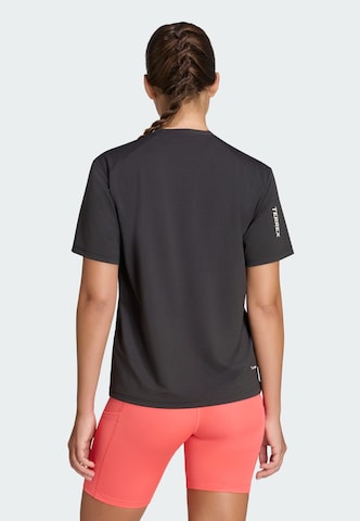 T-shirt fonctionnel ADIDAS TERREX en noir