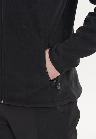 Whistler Athletic Fleece Jacket 'Cocoon' in Black