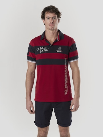 KOROSHI Poloshirt in Rot: Vorderseite