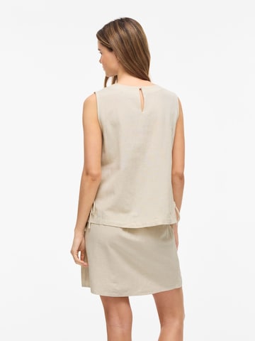 Chemisier 'VIPrisilla' VILA en beige