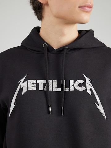 AMPLIFIED Sweatshirt 'METALLICA' in Black